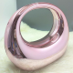 Acrylic Evening Clutch Top Handle Moon Hobo Bag, Glossy Metallic Tote Bag Pink Acrylic Evening Clutch Top Handle Moon Hobo Bag, Glossy Metallic Tote Bag Pink