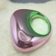 Acrylic Evening Clutch Top Handle Moon Hobo Bag, Glossy Metallic Tote Bag Pink gradient green Acrylic Evening Clutch Top Handle Moon Hobo Bag, Glossy Metallic Tote Bag Pink gradient green