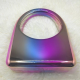 Acrylic Evening Clutch Top Handle Hobo Bag, Glossy Metallic Tote Bag Dazzling Acrylic Evening Clutch Top Handle Hobo Bag, Glossy Metallic Tote Bag Dazzling