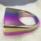 Acrylic Evening Clutch Top Handle Hobo Bag, Glossy Metallic Tote Bag Dazzling Acrylic Evening Clutch Top Handle Hobo Bag, Glossy Metallic Tote Bag Dazzling