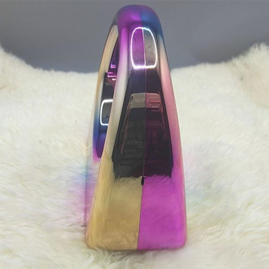Acrylic Evening Clutch Top Handle Hobo Bag, Glossy Metallic Tote Bag Dazzling Acrylic Evening Clutch Top Handle Hobo Bag, Glossy Metallic Tote Bag Dazzling