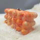 Women Acrylic Clutch Chic Marble Evening Handbag Orange Women Acrylic Clutch Chic Marble Evening Handbag Orange