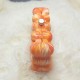 Women Acrylic Clutch Chic Marble Evening Handbag Orange Women Acrylic Clutch Chic Marble Evening Handbag Orange