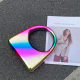 Acrylic Evening Clutch Purse Glossy Box Bag, Handbag Dazzling