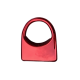 Acrylic Evening Clutch Purse Glossy Box Bag, Handbag Red Acrylic Evening Clutch Purse Glossy Box Bag, Handbag Red