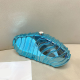 Acrylic Clutch Hobo Bag, Trendy motorcycle Bag Blue Acrylic Clutch Hobo Bag, Trendy motorcycle Bag Blue