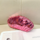Acrylic Clutch Hobo Bag, Trendy motorcycle Bag Pink Acrylic Clutch Hobo Bag, Trendy motorcycle Bag Pink