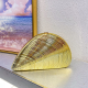 Acrylic Clutch Hobo Bag, Shell Bag Gold Acrylic Clutch Hobo Bag, Shell Bag Gold