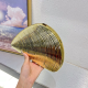 Acrylic Clutch Hobo Bag, Shell Bag Gold Acrylic Clutch Hobo Bag, Shell Bag Gold