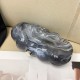 Acrylic Evening Clutch Hobo Bag, Elegant Marble Bag Dark Gray Acrylic Evening Clutch Hobo Bag, Elegant Marble Bag Dark Gray