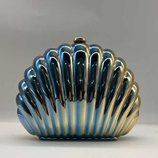 Acrylic Clutch Hobo Bag, Shell Box Bag Blue Acrylic Clutch Hobo Bag, Shell Box Bag Blue