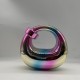 Acrylic Evening Clutch Purse Top-handle Moon Hobo Bag, Pillow Handbag Color
