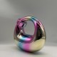 Acrylic Evening Clutch Purse Top-handle Moon Hobo Bag, Pillow Handbag Color