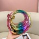 Acrylic Evening Clutch Purse Top-handle Moon Hobo Bag, Pillow Handbag Color