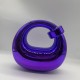 Acrylic Evening Clutch Purse Top-handle Moon Hobo Bag, Pillow Handbag Purple Acrylic Evening Clutch Purse Top-handle Moon Hobo Bag, Pillow Handbag Purple