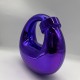 Acrylic Evening Clutch Purse Top-handle Moon Hobo Bag, Pillow Handbag Purple Acrylic Evening Clutch Purse Top-handle Moon Hobo Bag, Pillow Handbag Purple