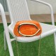 Acrylic Evening Clutch Purse Metal Hobo Bag, Square Handbag Orange Acrylic Evening Clutch Purse Metal Hobo Bag, Square Handbag Orange