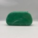 Acrylic Evening Clutch Purse Metal Hobo Bag, Square Handbag Green Acrylic Evening Clutch Purse Metal Hobo Bag, Square Handbag Green