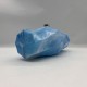 Acrylic Evening Clutch Purse Metal Hobo Bag, Square Handbag Blue Acrylic Evening Clutch Purse Metal Hobo Bag, Square Handbag Blue